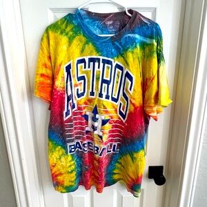 Stitcher Multi Color  Astros TShirt XL